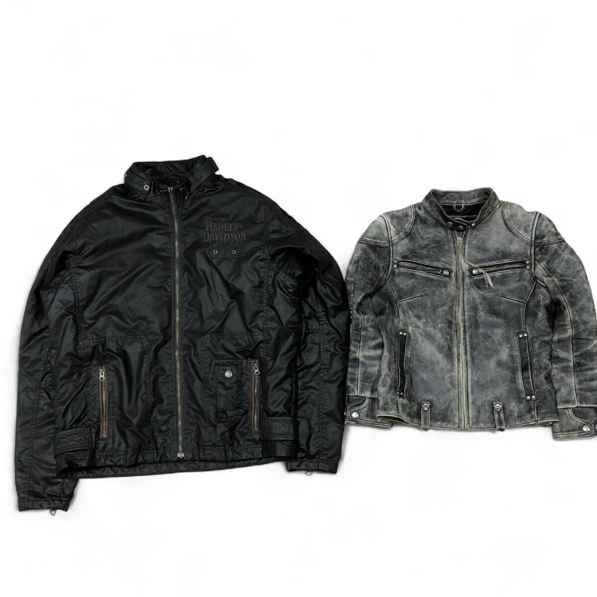 【1円】KG995 バイクウエア ジャケット パンツ 14点セット まとめ 卸売り ハーレー インディアン フェラーリ タイチ TRF クレーバー_画像6