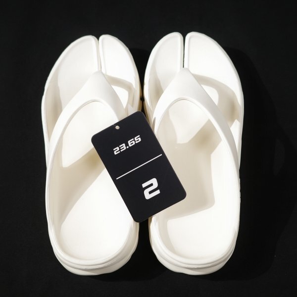 新品1円～★23.65 イーシプサムチョンユクオ 足袋風トングサンダル 24.0cm アイボリー VIPER2 シューズ 靴 韓国ブランド 本物 ◆5348◆_画像5