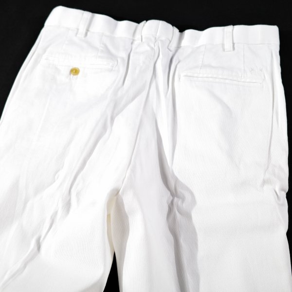 新品1円～★定価1.9万 McGREGOR マックレガー メンズ ストレッチ コットン ストレートパンツ 90 白 ノータック オールシーズン ◆6364◆_画像7