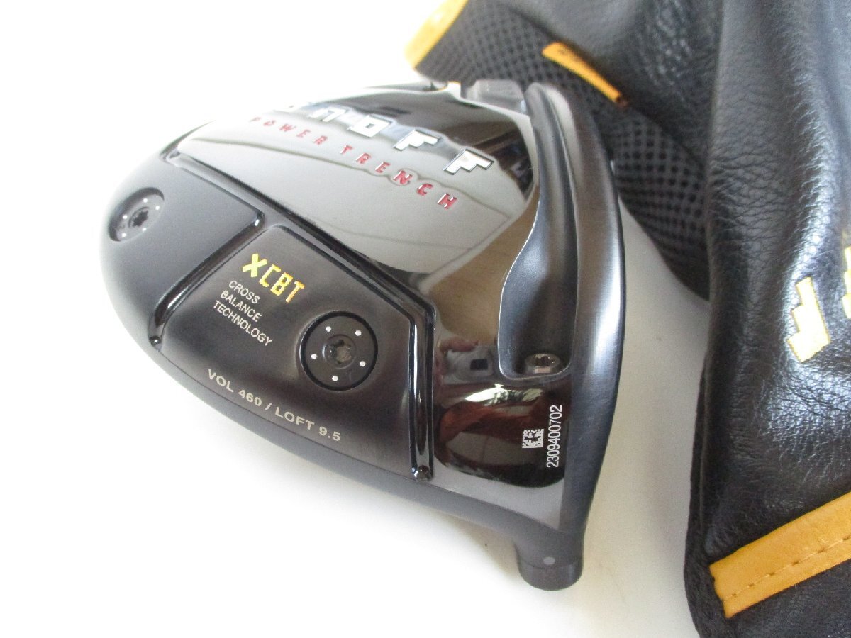 1. 美品 ヘッド単体 ONOFF KURO 2023/2024 1W 9.5° HC付 オノフ 黒 クロ DR CBT_画像2