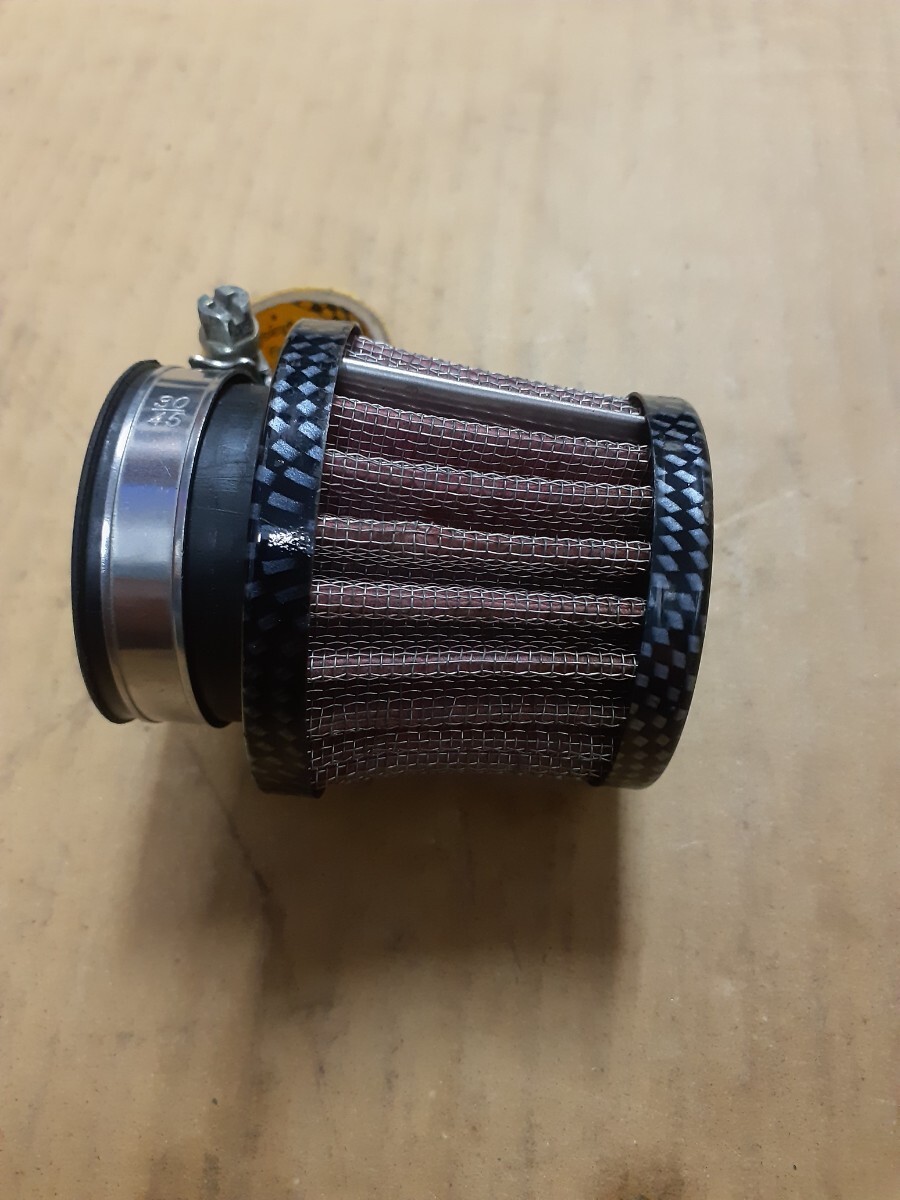 キタコ 515-0100350 パワーフィルター 35φ ストレート カーボン　使用感小　PC20　モンキー　ゴリラ_画像6