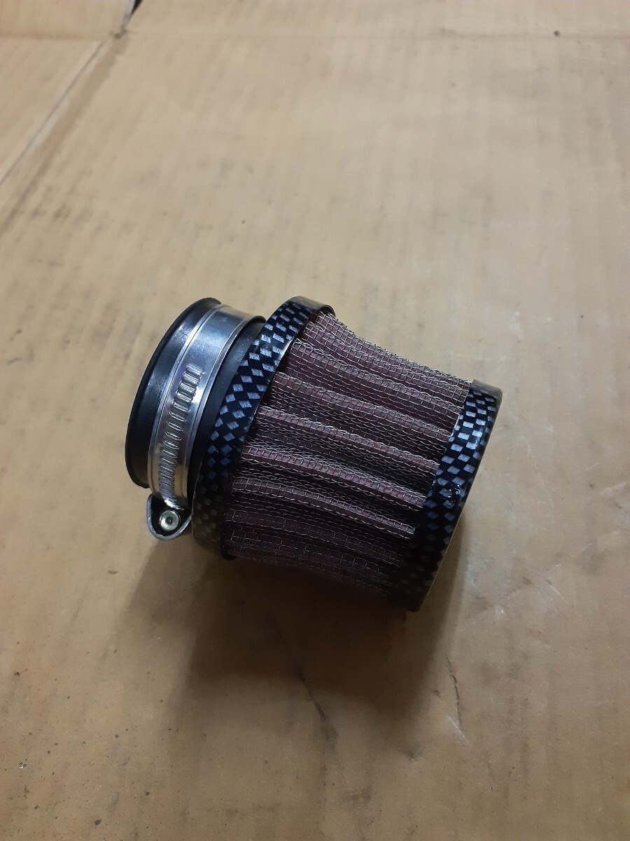 キタコ 515-0100350 パワーフィルター 35φ ストレート カーボン　使用感小　PC20　モンキー　ゴリラ_画像7
