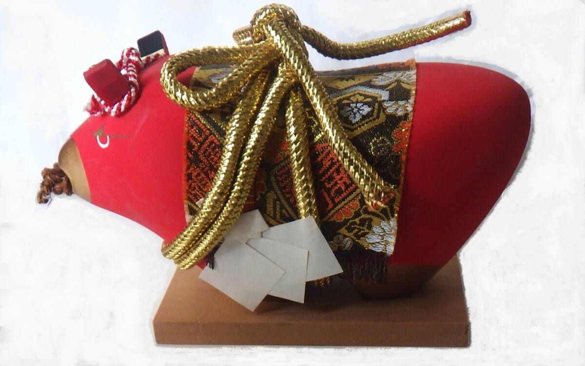 願かけ牛 像_画像2