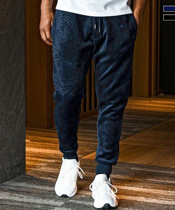 1PIU1UGUALE3 ウノピゥウノウグァーレトレ ベロア セットアップ ジャージ 上下 メンズ パーカー スウェット setup ジムウェア 2L 3L XXL_画像4