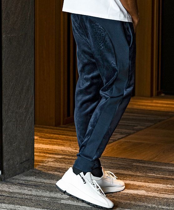 1PIU1UGUALE3 ウノピゥウノウグァーレトレ ベロア セットアップ ジャージ 上下 メンズ パーカー スウェット setup ジムウェア 2L 3L XXL_画像6