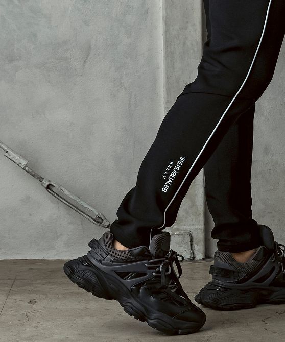 1PIU1UGUALE3 RELAX ウノピゥウノウグァーレトレ セットアップ スウェット メンズ ジム スポーツ 上下 ジャージ パーカー パンツ 2L 3L XXL_画像7