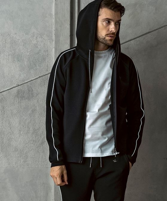 1PIU1UGUALE3 RELAX ウノピゥウノウグァーレトレ セットアップ スウェット メンズ ジム スポーツ 上下 ジャージ パーカー パンツ 2L 3L XXL_画像8