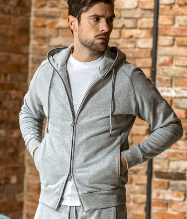 1PIU1UGUALE3 RELAX ウノピゥウノウグァーレトレ リラックス メンズ ブランド golf ゴルフ スウェット パーカ ジャージ スポーツ 2L 3L XXL_画像3