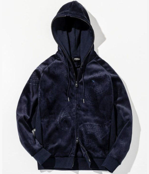 1PIU1UGUALE3 ウノピゥウノウグァーレトレ ベロア セットアップ ジャージ 上下 メンズ パーカー スウェット setup ジムウェア 2L 3L XXL_画像8