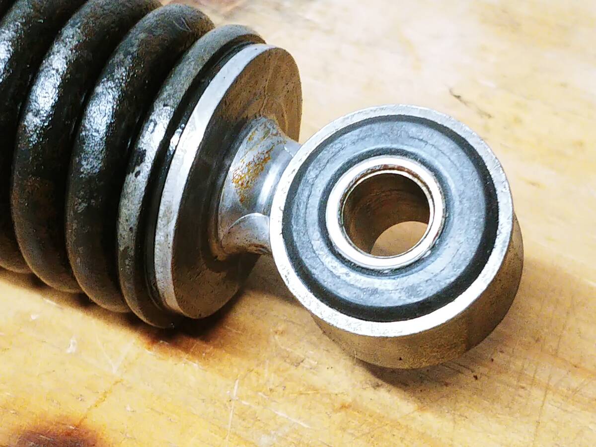 抜け無し 実働 ライブ DIO AF34 後期 リア サスペンション 純正 中古 ショック サス クッション LIVE ディオ HONDA 2スト キャブ 原付_画像3