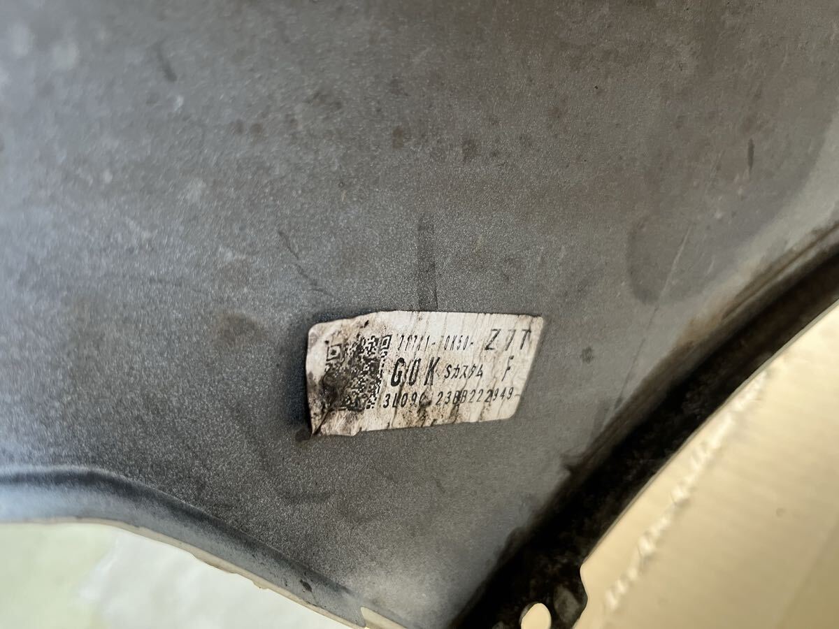 【中古】MH23S ワゴンR スティングレー 純正バンパー フォグランプ付き
