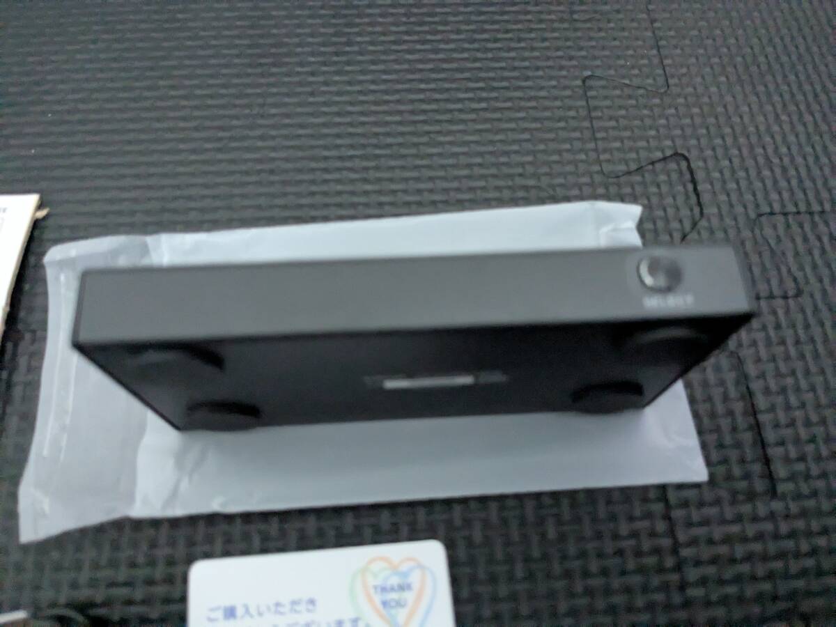 ◎0710u2332　エレコム HDMI切替器 (セレクター) 3入力1出力 4K(4096×2160)60Hz 選べる自動・手動切替機能 ブラック DH-SW4KB31BK/E_画像3