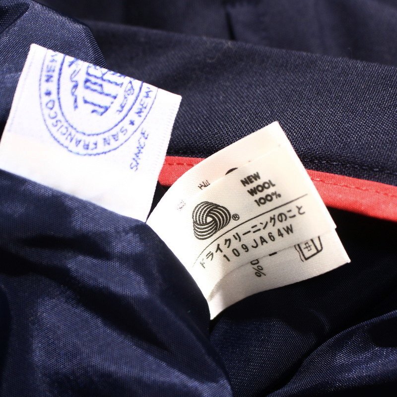  прекрасный товар J Press J.PRESS АО ) Onward . гора осень-зима шерсть 100% сверху товар простой midi mi утечка длина flair юбка 9 номер темно-синий темно-синий шерсть юбка 