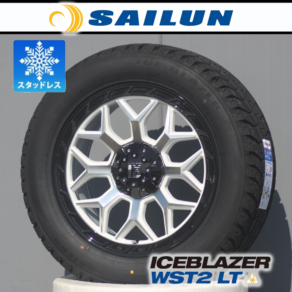 【車種】JL JK ラングラー|スタッドレス 新品4本 サイルン SAILUN 275/55R20 新品 タイヤホイールセット 20インチ LEXXEL InFerno_画像4