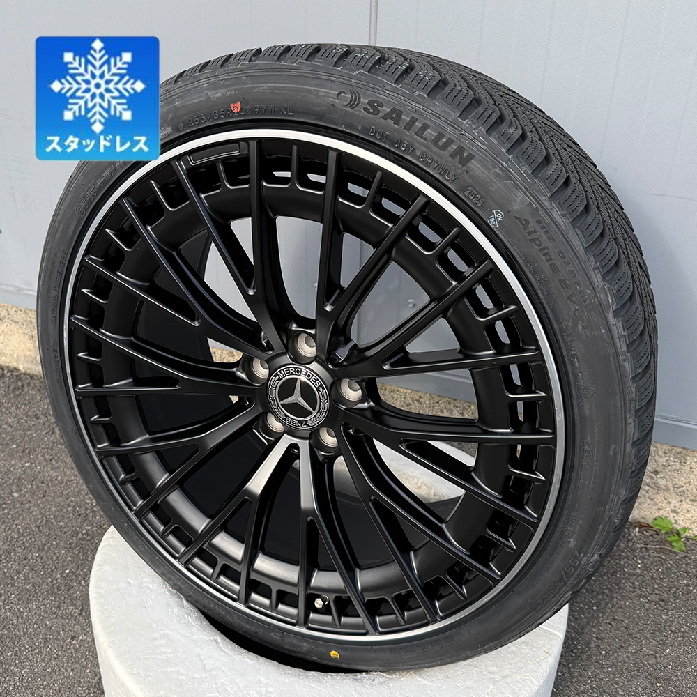 【スタッドレス】BENZ ベンツ Sクラス(W223 W222) CLS(X218 W218) 20インチ タイヤホイール SAILUN Alpine EVO2 255/35R20 新品4本セット_画像6