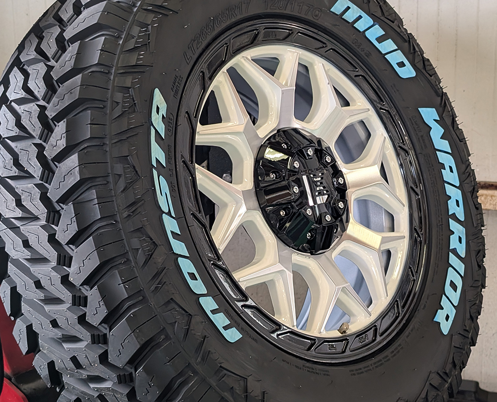 ランクル250 ランクル300 17インチ LEXXEL InFerno MONSTA MUDWARRIOR 265/70R17_画像4