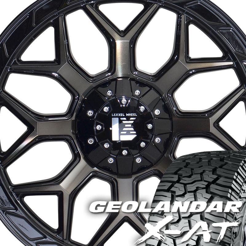 ランクル300 ランクル250 20インチ LEXXEL InFerno ヨコハマ ジオランダー X-AT G016 265/60R20 275/60R20 285/50R20_画像6