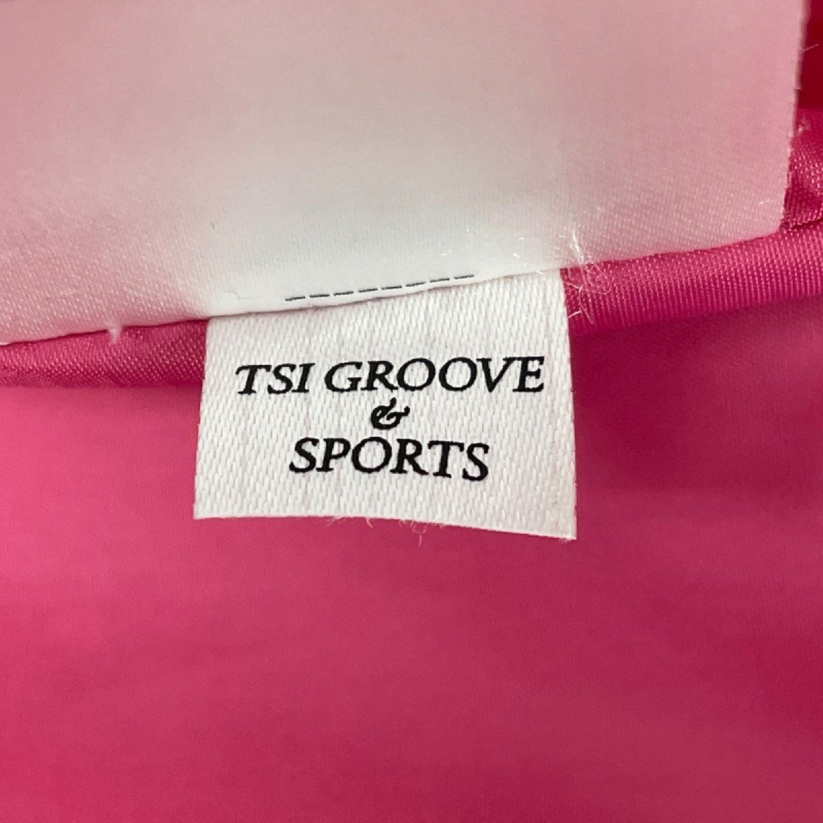 coco 中古 ジャックバニー Jack Bunny!! レディース ベスト 0(S) ピンク ダブルジップ 中綿 ロゴ総柄 103188_画像8