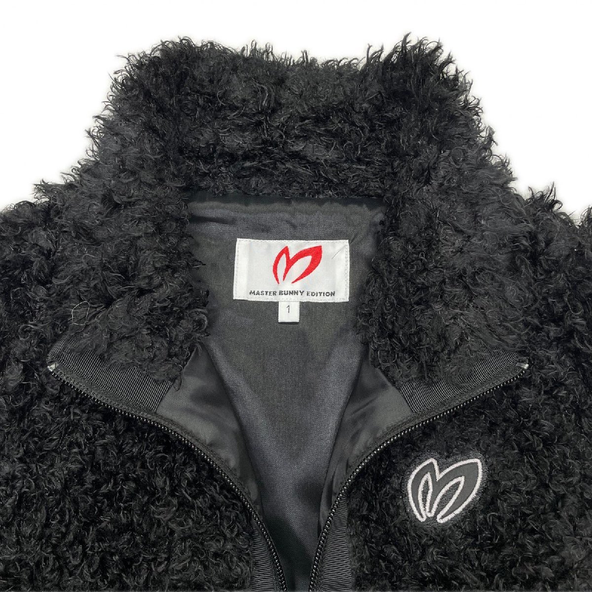 coco 中古 マスターバニーエディション レディース ベスト 1(M) 黒 ブラック 2024年 プードルファー レターパックプラス発送可 K023679_画像3