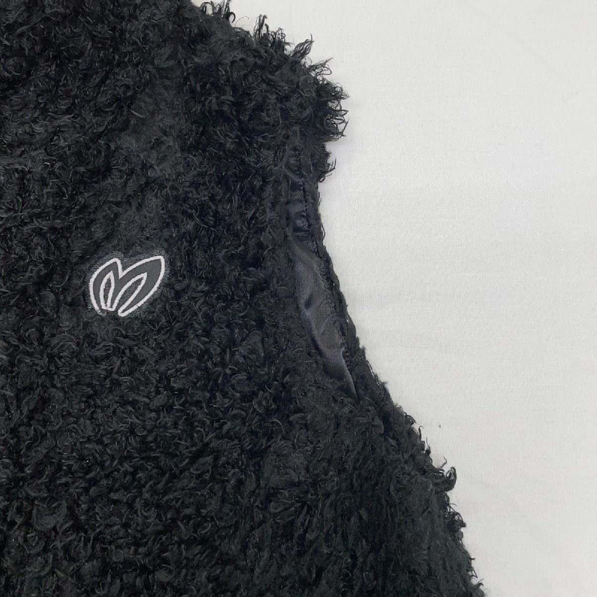 coco 中古 マスターバニーエディション レディース ベスト 1(M) 黒 ブラック 2024年 プードルファー レターパックプラス発送可 K023679_画像4