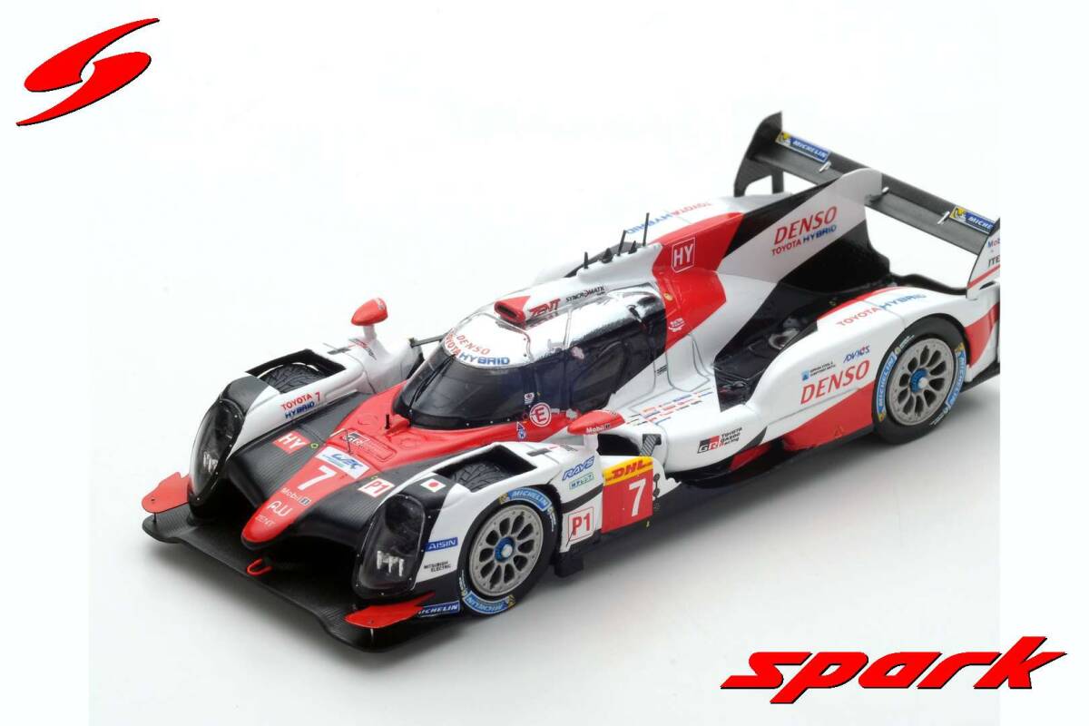 # ограничение 300pcs. Spark Model 1/43 2017 Toyota TS050 hybrid #7 Fuji 6h # ограничение 300pcs. Spark Model 1/43 2017 Toyota TS050 hybrid #7 Fuji 6h
