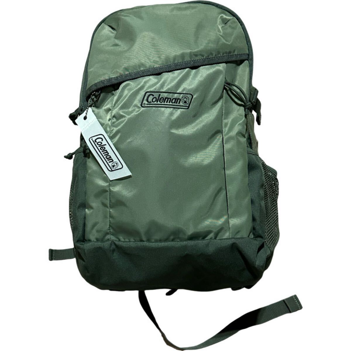 Coleman コールマン バックパック デイパック リュックサック オリーブグリーン 美品_画像2