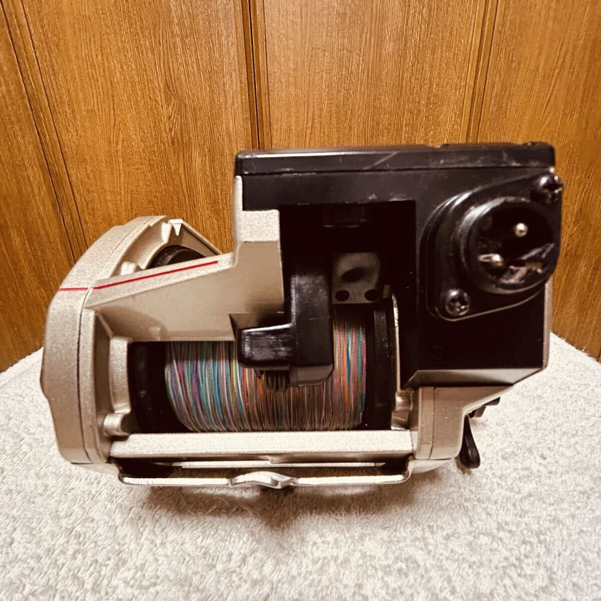 1円スタート通電確認済み RYOBI AD電動101 HI-POWER リョービ 電動リール 付属品 釣具_画像9