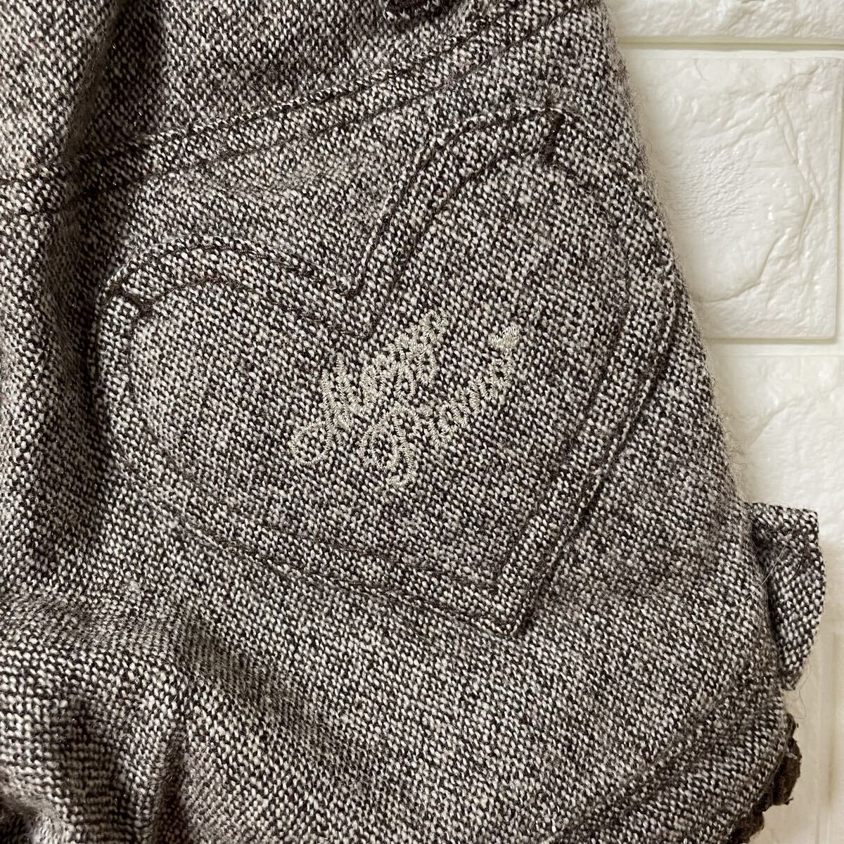 MEZZO PIANO メゾピアノ ショートパンツ ブラウンレース サイズ110_画像6