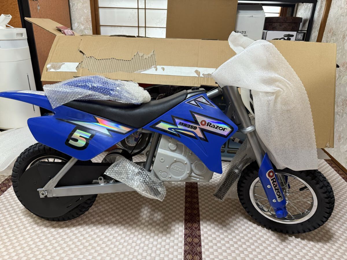 MX350 Dirt Rocket ポケバイ　未組立　組立要　保管品未使用_画像4