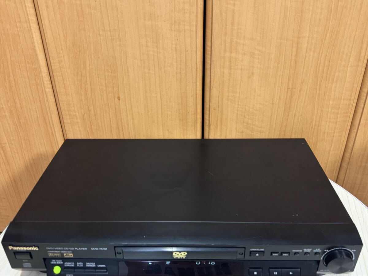 Panasonic DVD-RV31 DVDプレーヤー CD再生音出し確認済み_画像4