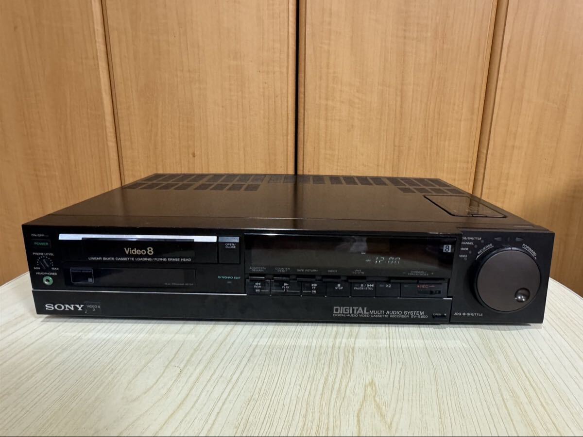 SONY EV-S800 Video 8 ビデオシステムレコーダー 通電不可　現状品_画像1