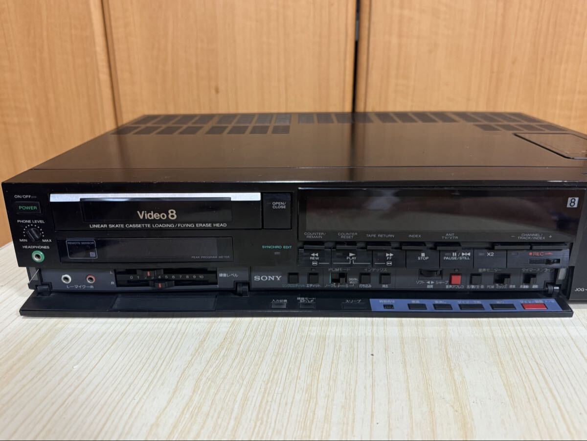 SONY EV-S800 Video 8 ビデオシステムレコーダー 通電不可　現状品_画像2