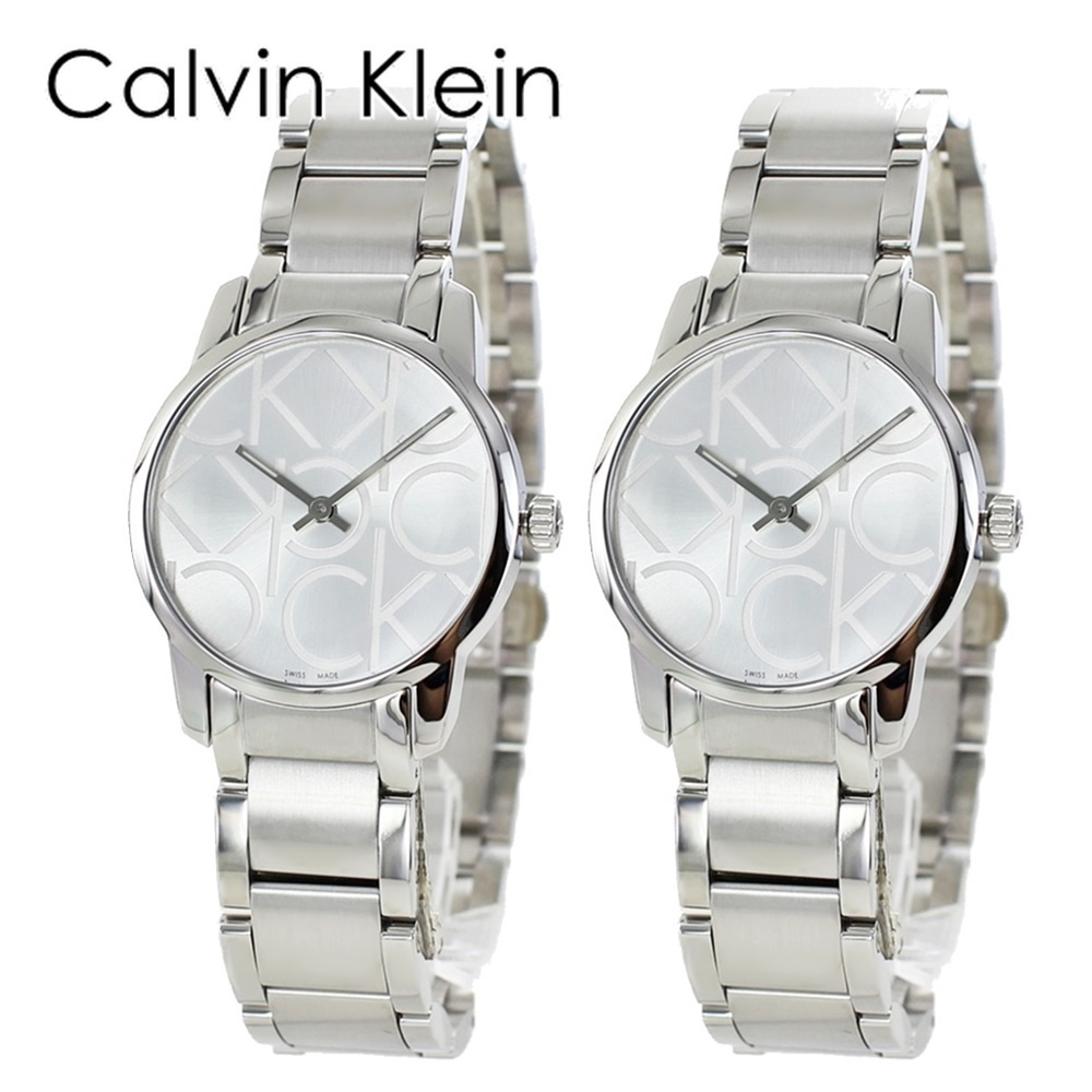 訳あり 箱なし 時計ケース付 ペアウォッチ ボーイズサイズ カルバンクライン お揃い 誕生日 クリスマスプレゼント 爆買_画像1