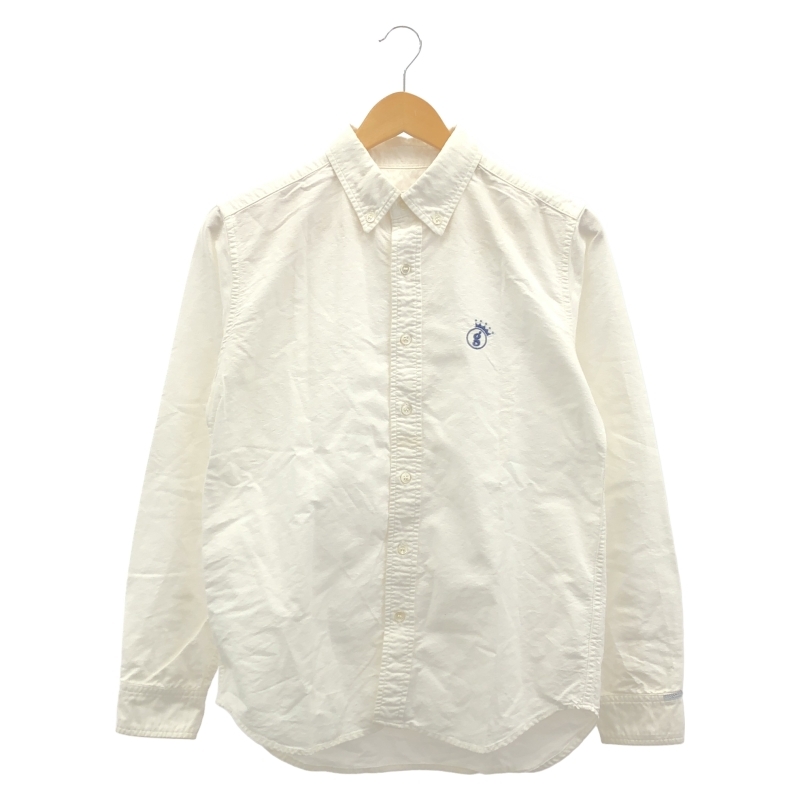 【中古】GOOD ENOUGH 長袖シャツ 2 ホワイト グッドイナフ[240010481006]_画像1