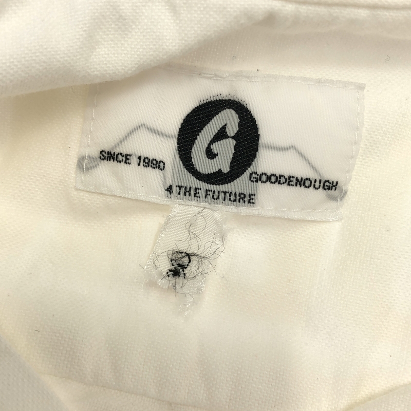 【中古】GOOD ENOUGH 長袖シャツ 2 ホワイト グッドイナフ[240010481006]_画像4