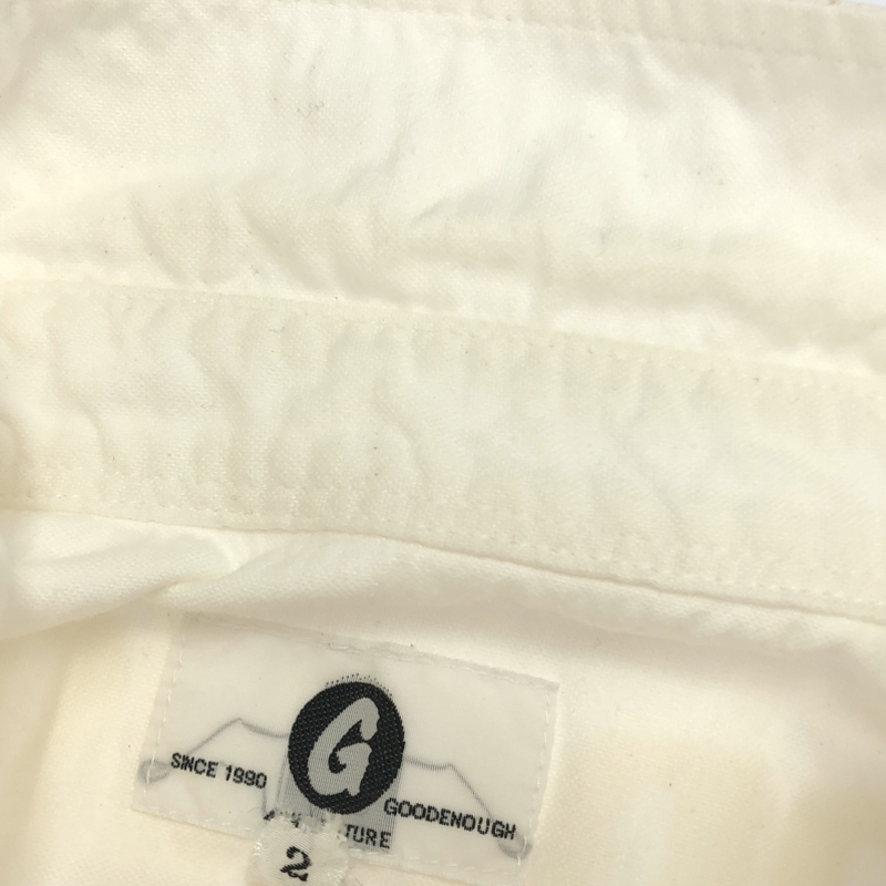 【中古】GOOD ENOUGH 長袖シャツ 2 ホワイト グッドイナフ[240010481006]_画像6