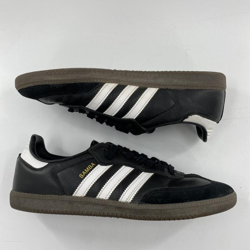 [ б/у ]adidas SAMBA ADV спортивные туфли 29cm GW3159 черный белый Adidas [240010488042]