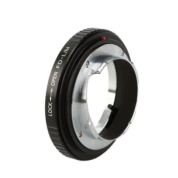 K&F Concept レンズマウントアダプター KF-FDM (キャノンFDマウントレンズ → ライカMマウント変換）絞りリング付き_画像6