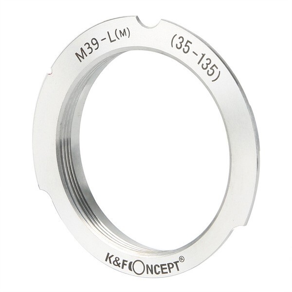 K&F Concept マウントアダプター KF-LM-35135 (ライカL39マウントレンズ → ライカMマウント変換)ブライトフレーム 35mm 135mm_画像5