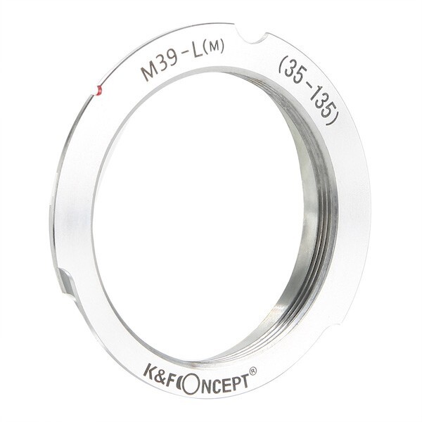 K&F Concept マウントアダプター KF-LM-35135 (ライカL39マウントレンズ → ライカMマウント変換)ブライトフレーム 35mm 135mm_画像6