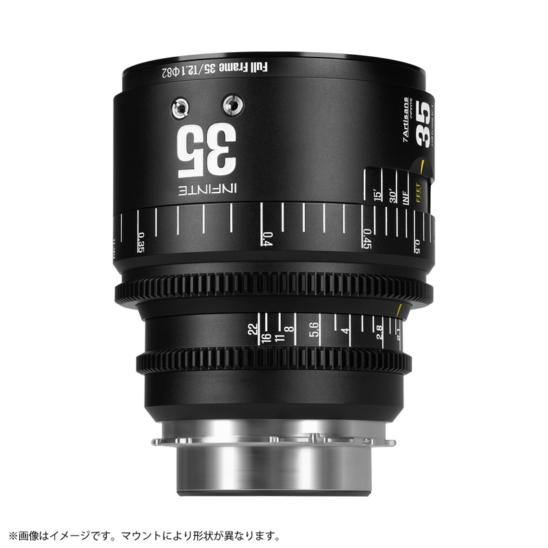 7Artisans INFINITE 35mm T2.1 シネマレンズ キヤノンEFマウント フルサイズ 単焦点レンズ 国内正規品 保証2年 七工匠_画像3