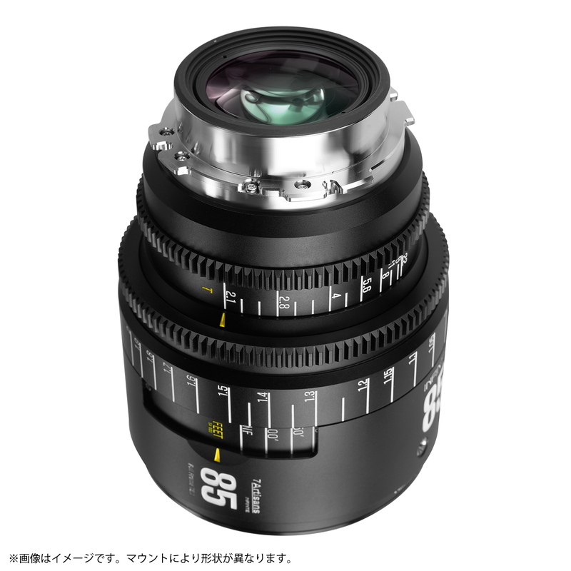 7Artisans INFINITE 85mm T2.1 シネマレンズ キヤノンEFマウント フルサイズ 単焦点レンズ 国内正規品 保証2年 七工匠_画像4