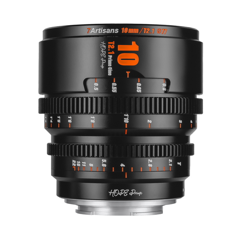 七工匠 7Artisans HOPE Prime 10mm T2.1 シネマレンズ キヤノンRFマウント S35センサー シネレンズブラック 広角_画像1
