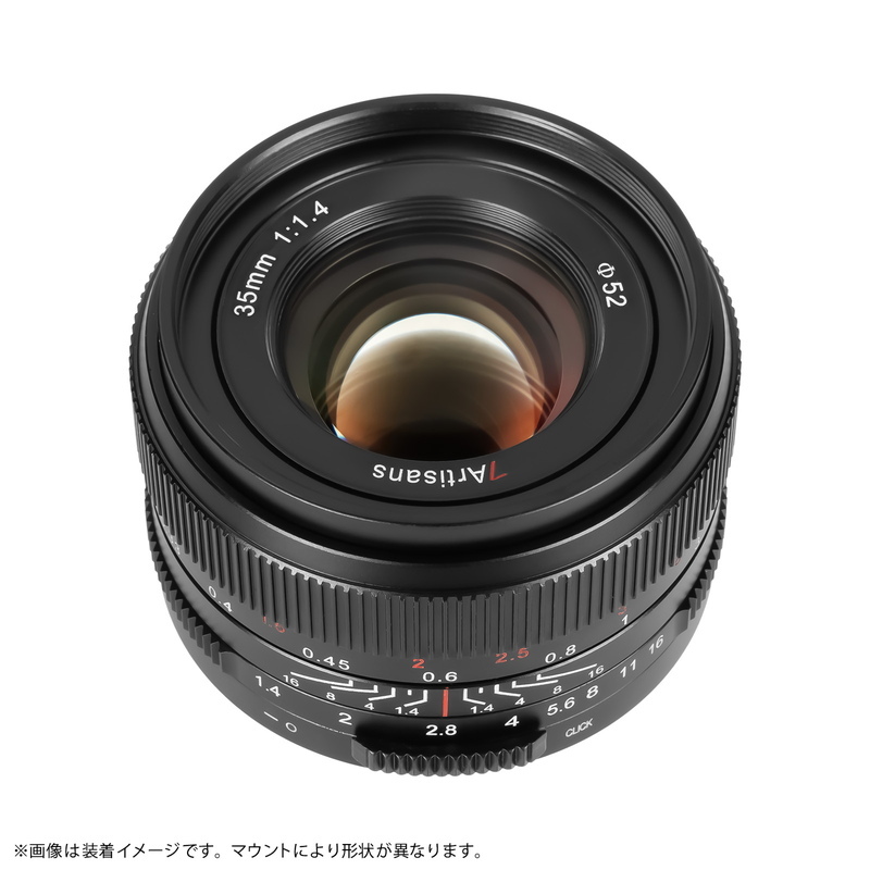 七工匠 7Artisans 35mm F1.4 III キヤノンRFマウント 単焦点レンズ 標準 rfレンズ フルサイズ 大口径 軽量 交換レンズ_画像2