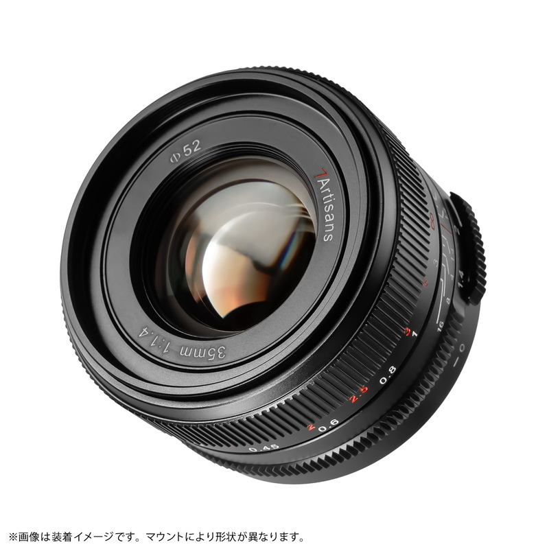 七工匠 7Artisans 35mm F1.4 III キヤノンRFマウント 単焦点レンズ 標準 rfレンズ フルサイズ 大口径 軽量 交換レンズ_画像3