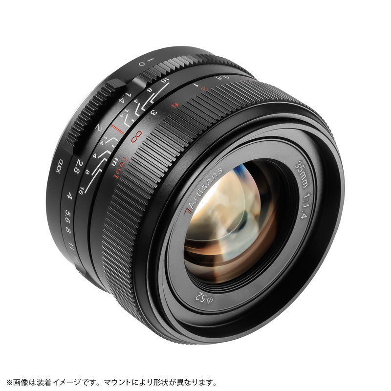 七工匠 7Artisans 35mm F1.4 III キヤノンRFマウント 単焦点レンズ 標準 rfレンズ フルサイズ 大口径 軽量 交換レンズ_画像4