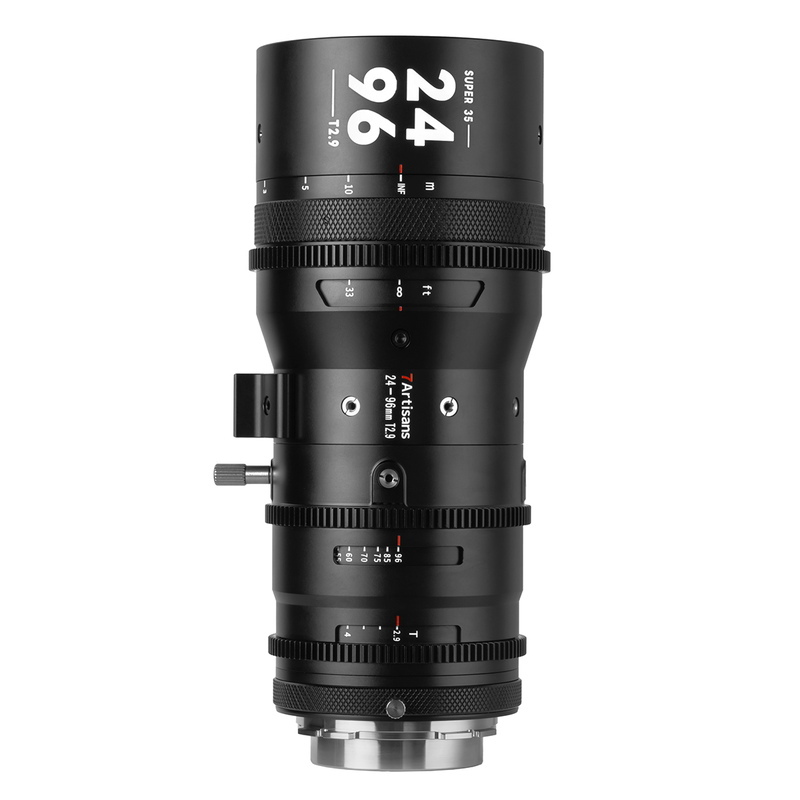 七工匠 7Artisans Sprite 24-96mm T2.9 PLマウント + ソニーEマウント変換アダプター セット シネマレンズ 映画製作_画像2