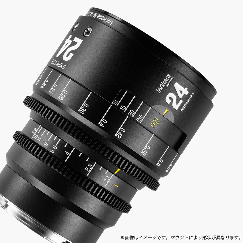 7Artisans INFINITE 24mm T2.1 シネマレンズ キヤノンEFマウント フルサイズ 単焦点レンズ 国内正規品 保証2年 七工匠_画像4