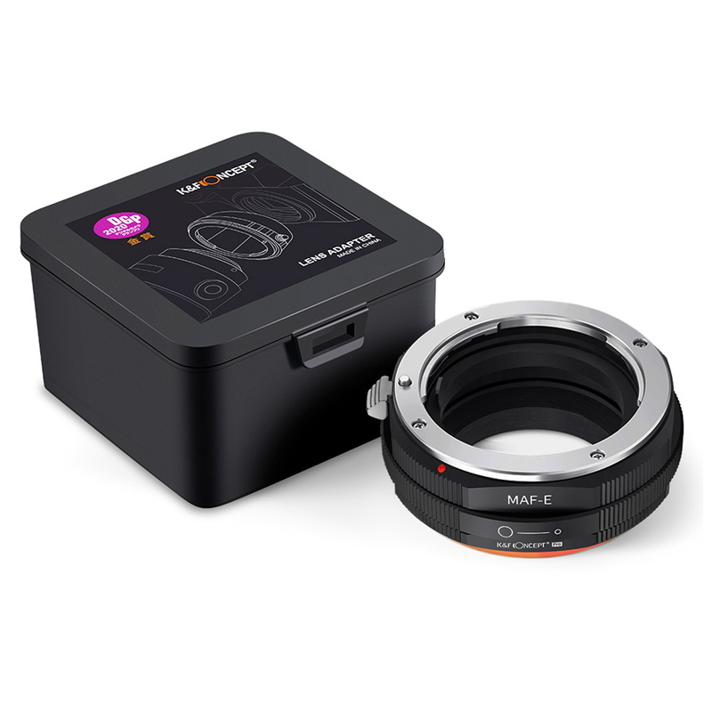 K&F Concept KF-AAE.P( Sony [ Minolta ]A крепление линзы - Sony E крепление изменение ) крепление адаптор диафрагмирования кольцо имеется 