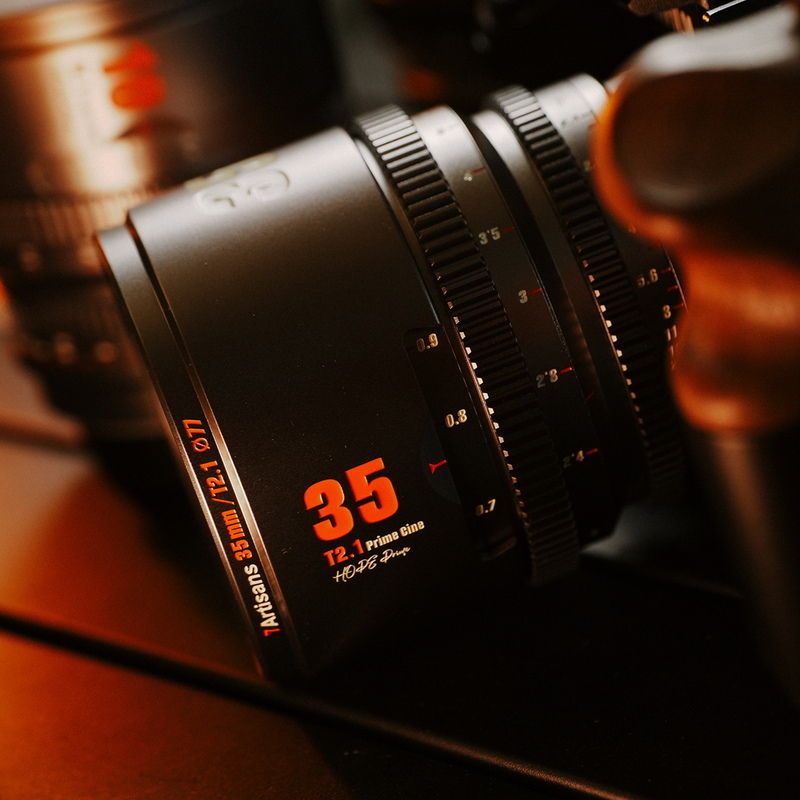 七工匠 7Artisans HOPE Prime 35mm T2.1 シネマレンズ キヤノンRFマウント S35センサー シネレンズ 映画 ブラック 広角_画像2